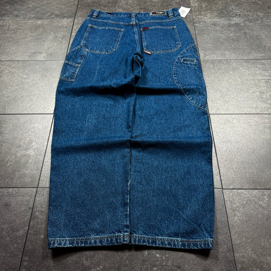 Y2K Fubu Wide Leg Baggy Jeans (36x32)