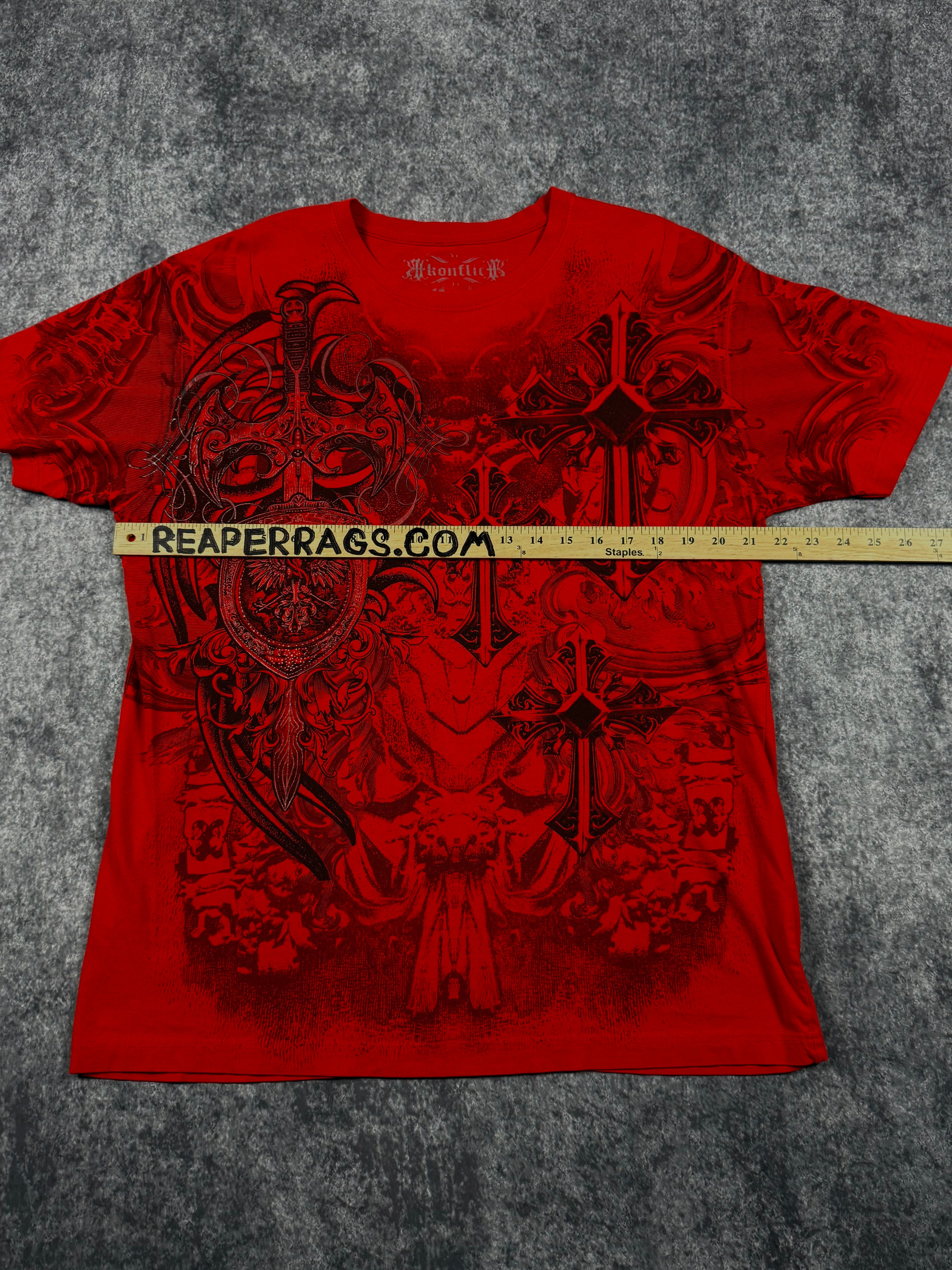 (rare) 2000s konflic shirt (L)