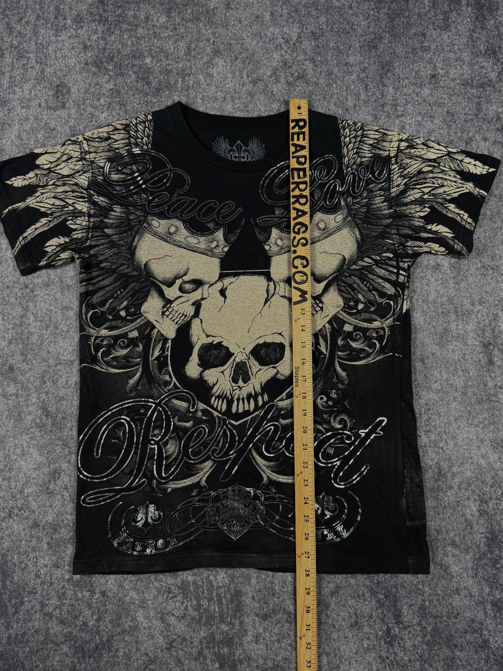 (rare) 2000s xzavier chrome shirt (M)