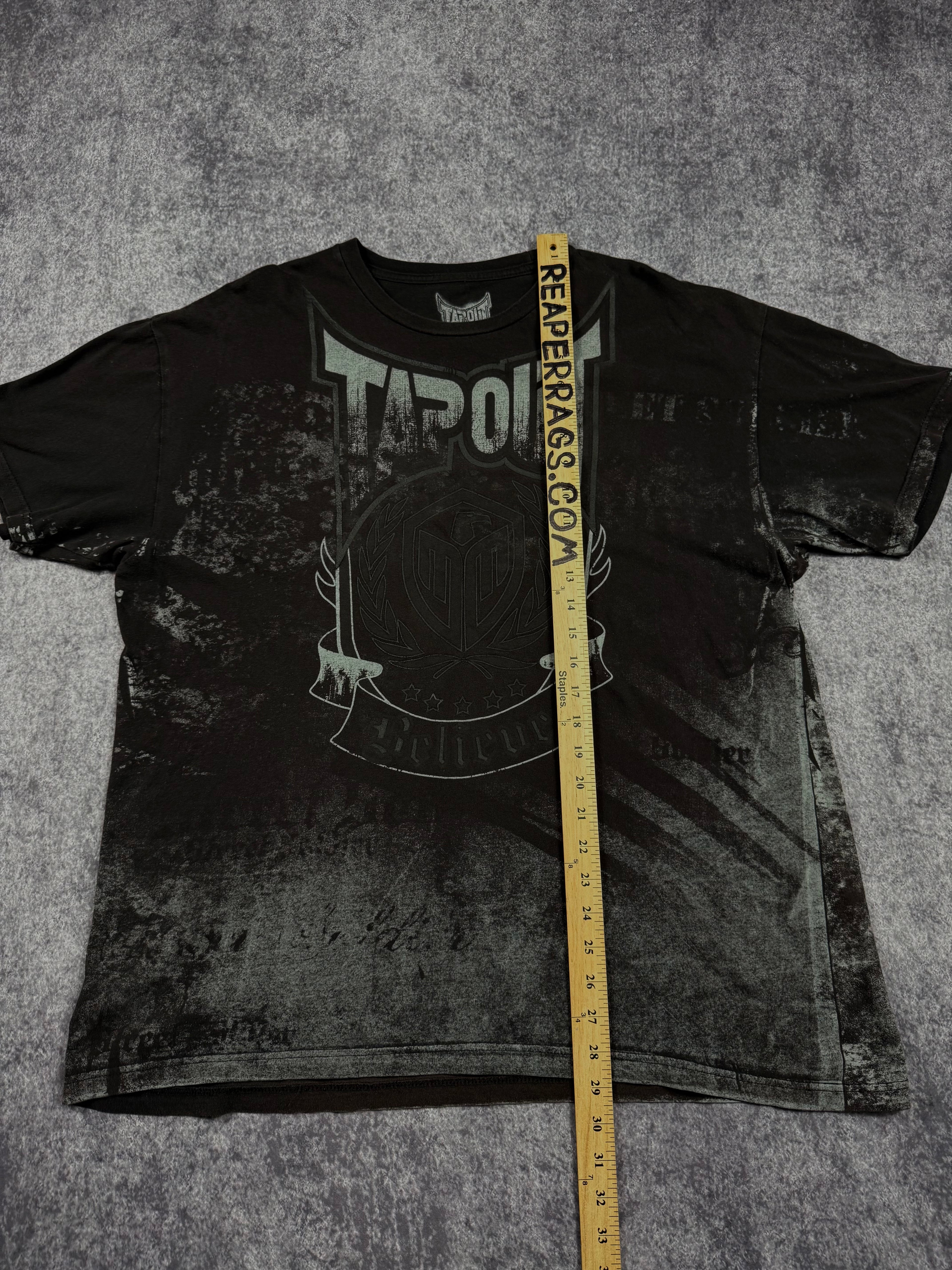 (rare) 2000s tapout signature series shirt (XL)