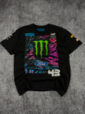 (rare) 2000s hoonigan x monster energy x ken block shirt (M)