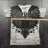 2000s Xzavier Rhinestone Shirt (M)