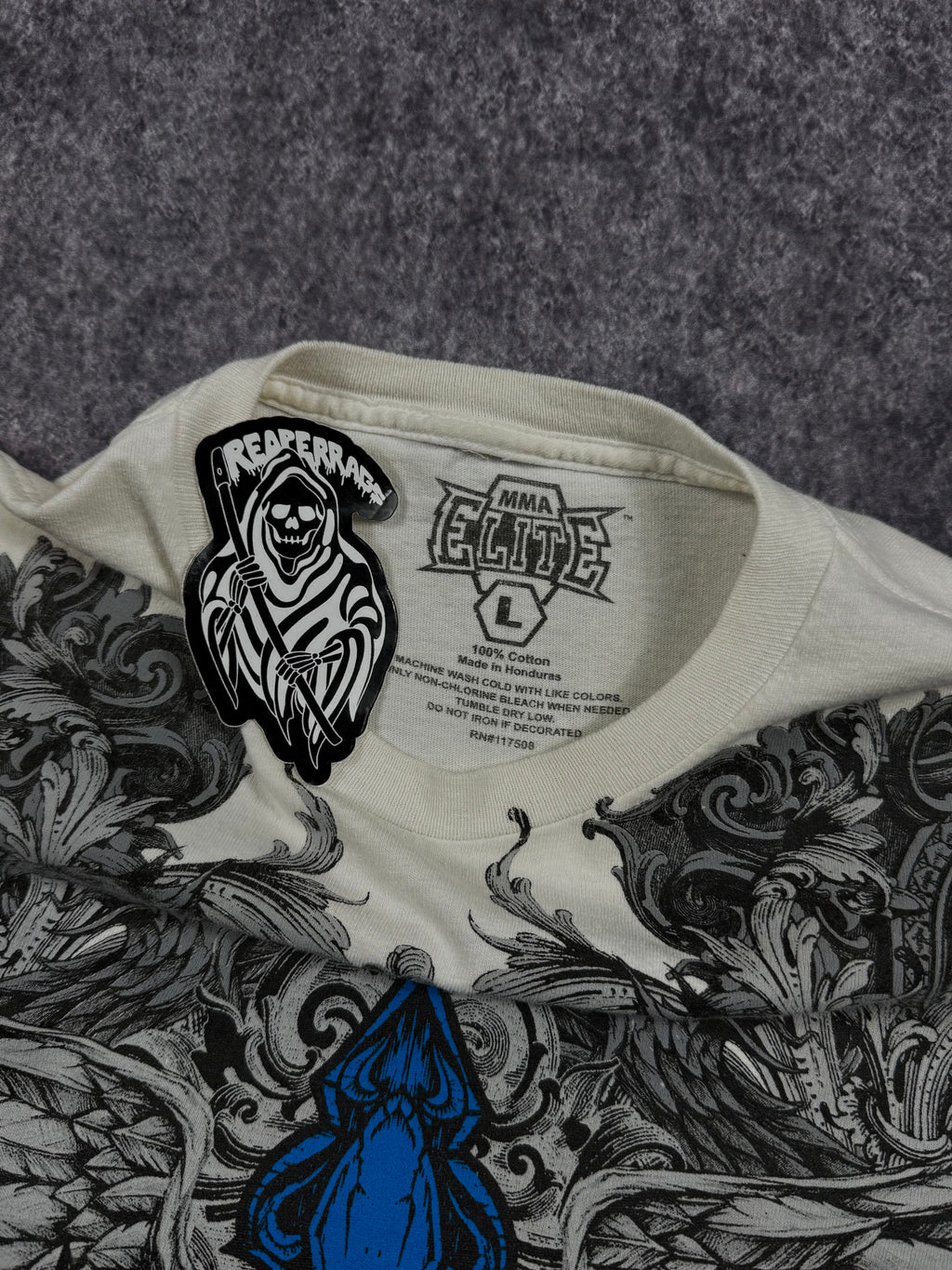 (rare) 2000s mma elite shirt (L)
