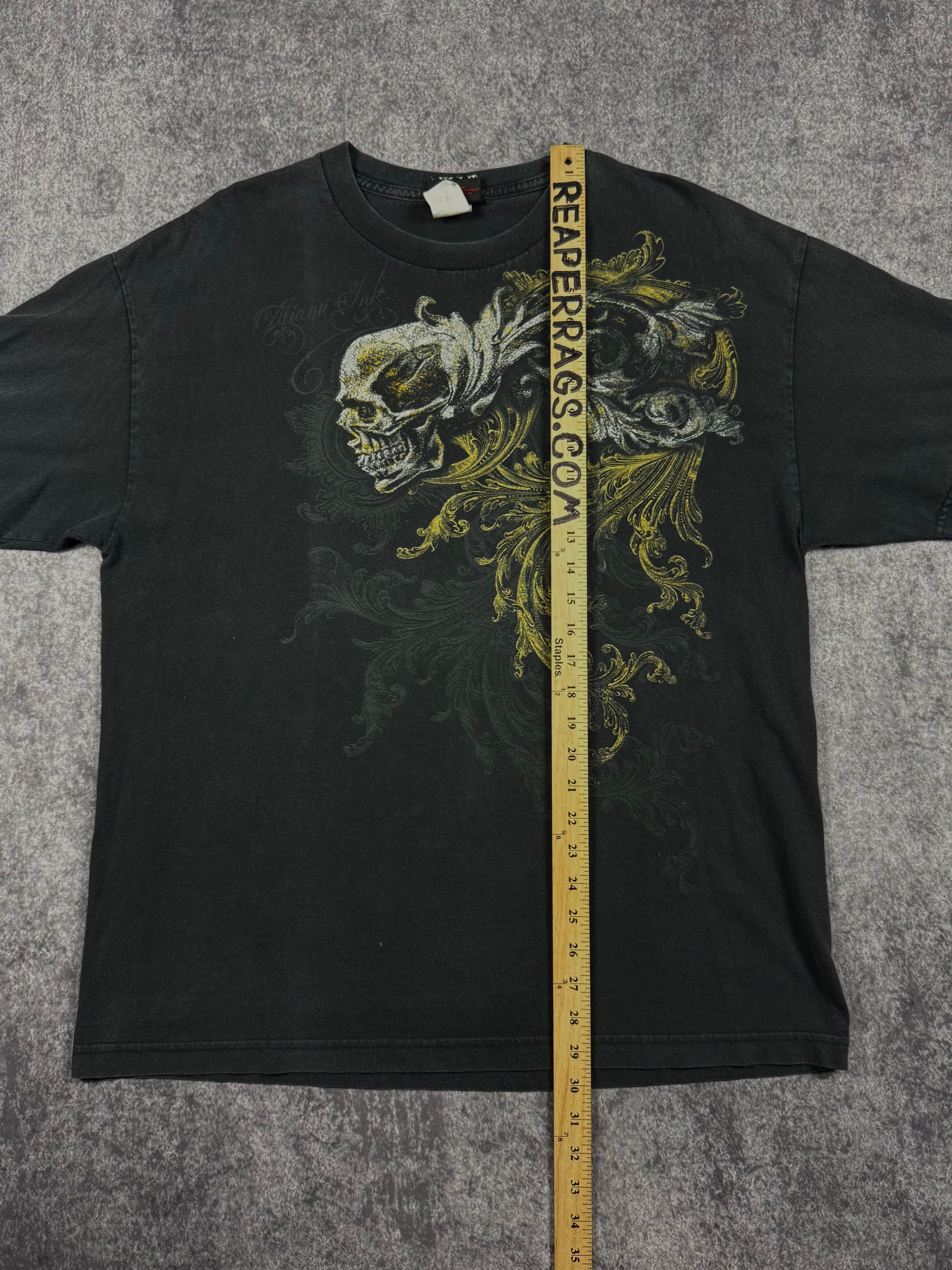 (rare) 2000s miami ink shirt (L)