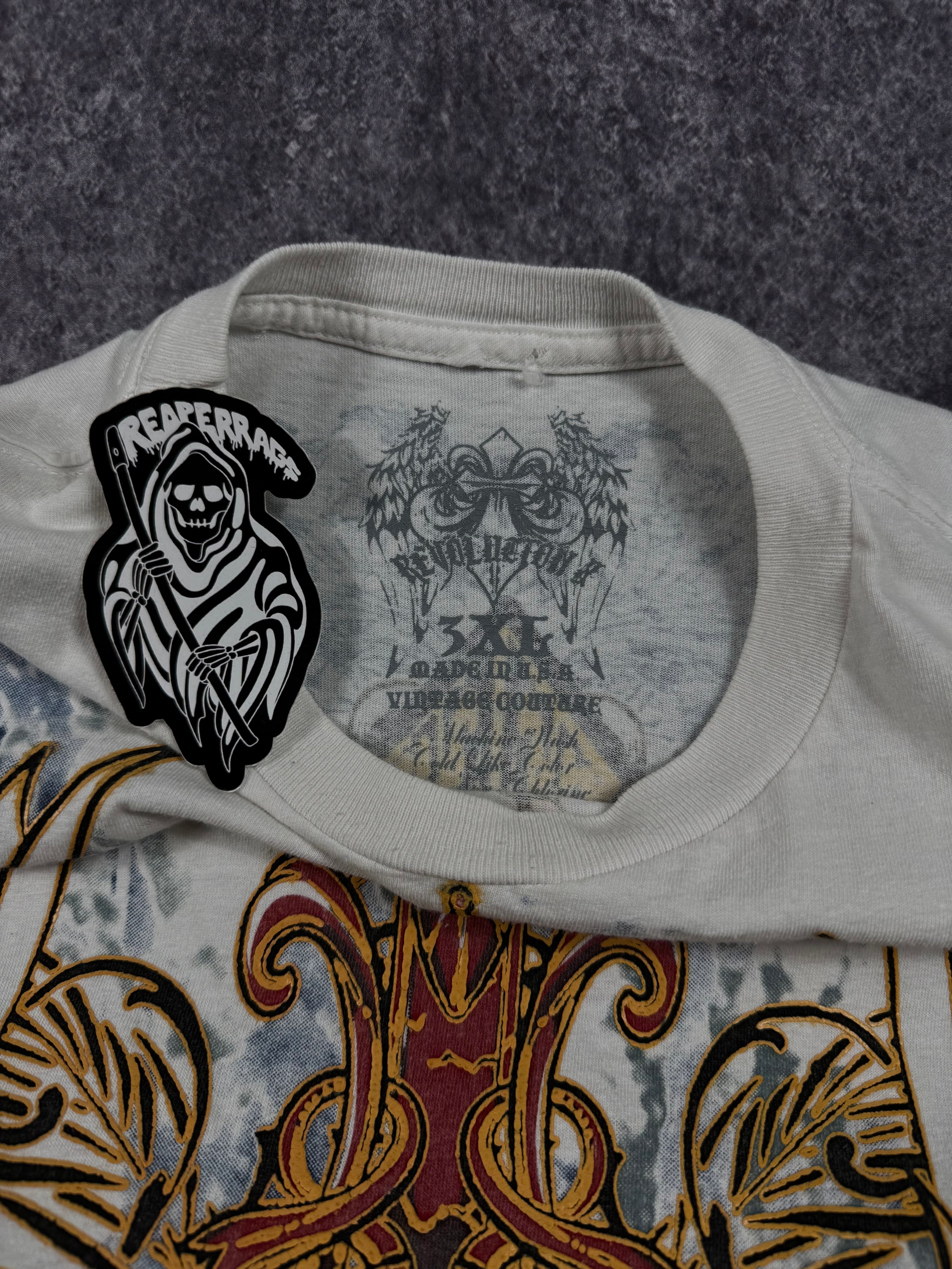(rare) 2000s vintage couture shirt (XXL)