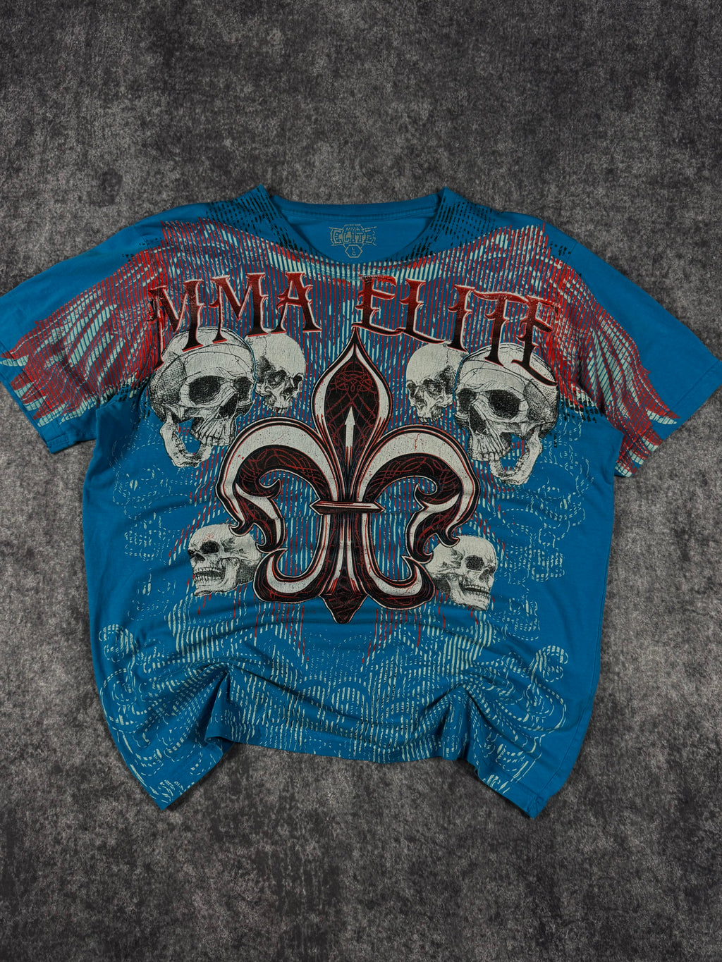(rare) 2000s mma elite shirt (L)