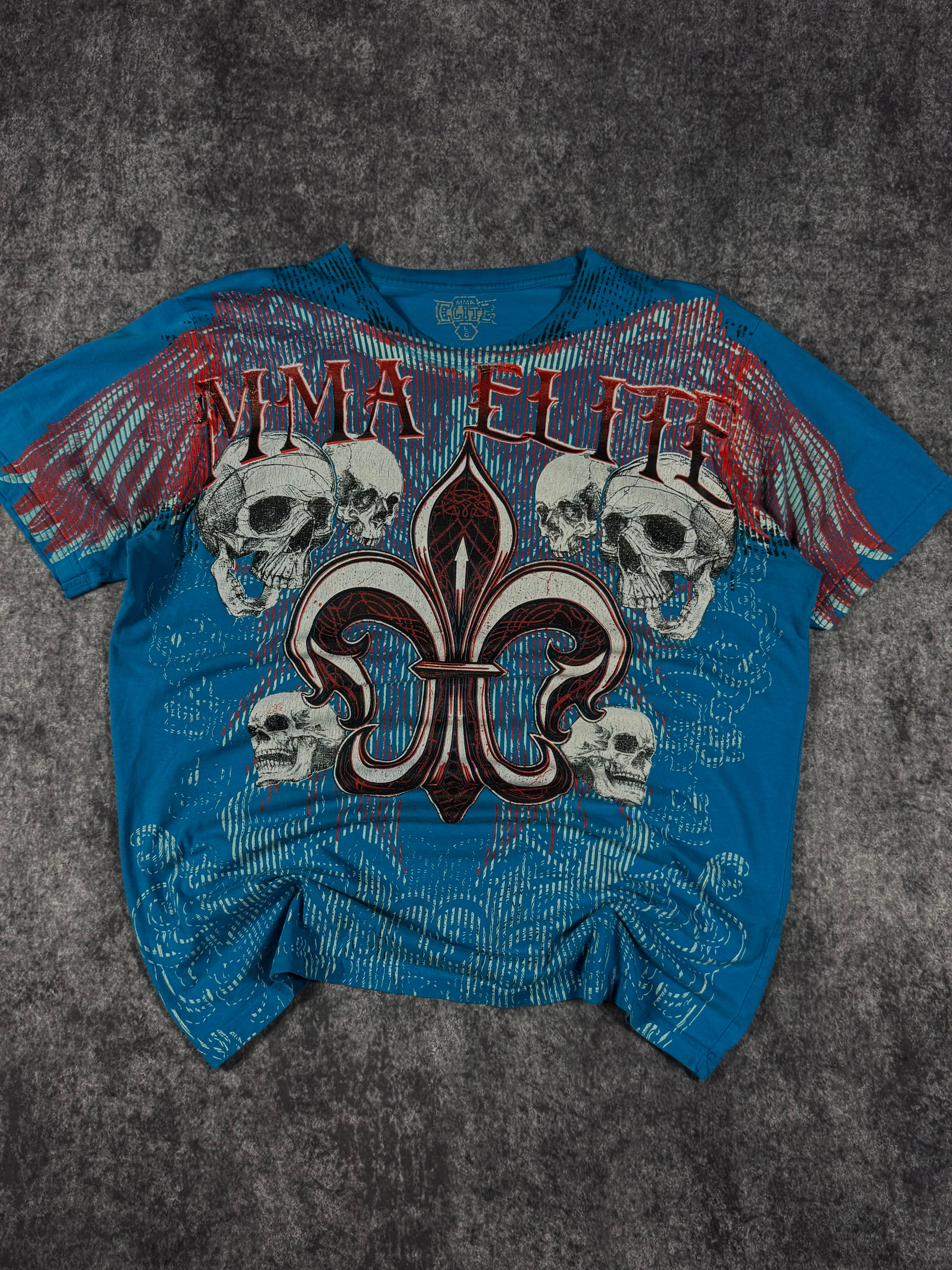 (rare) 2000s mma elite shirt (L)