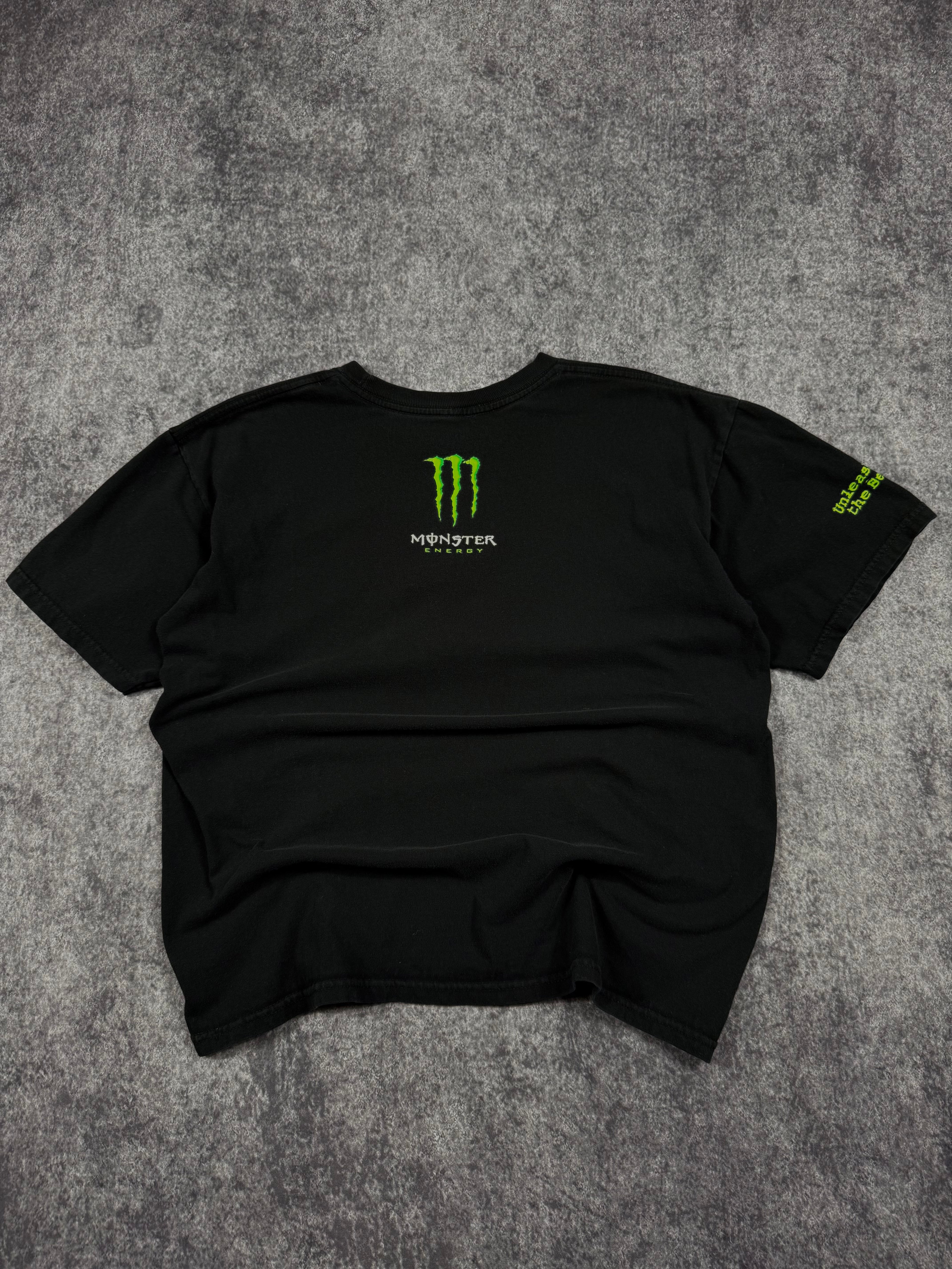 (rare) 2000s monster energy shirt (M)