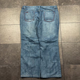 Y2K Crest Jeans (44x29)