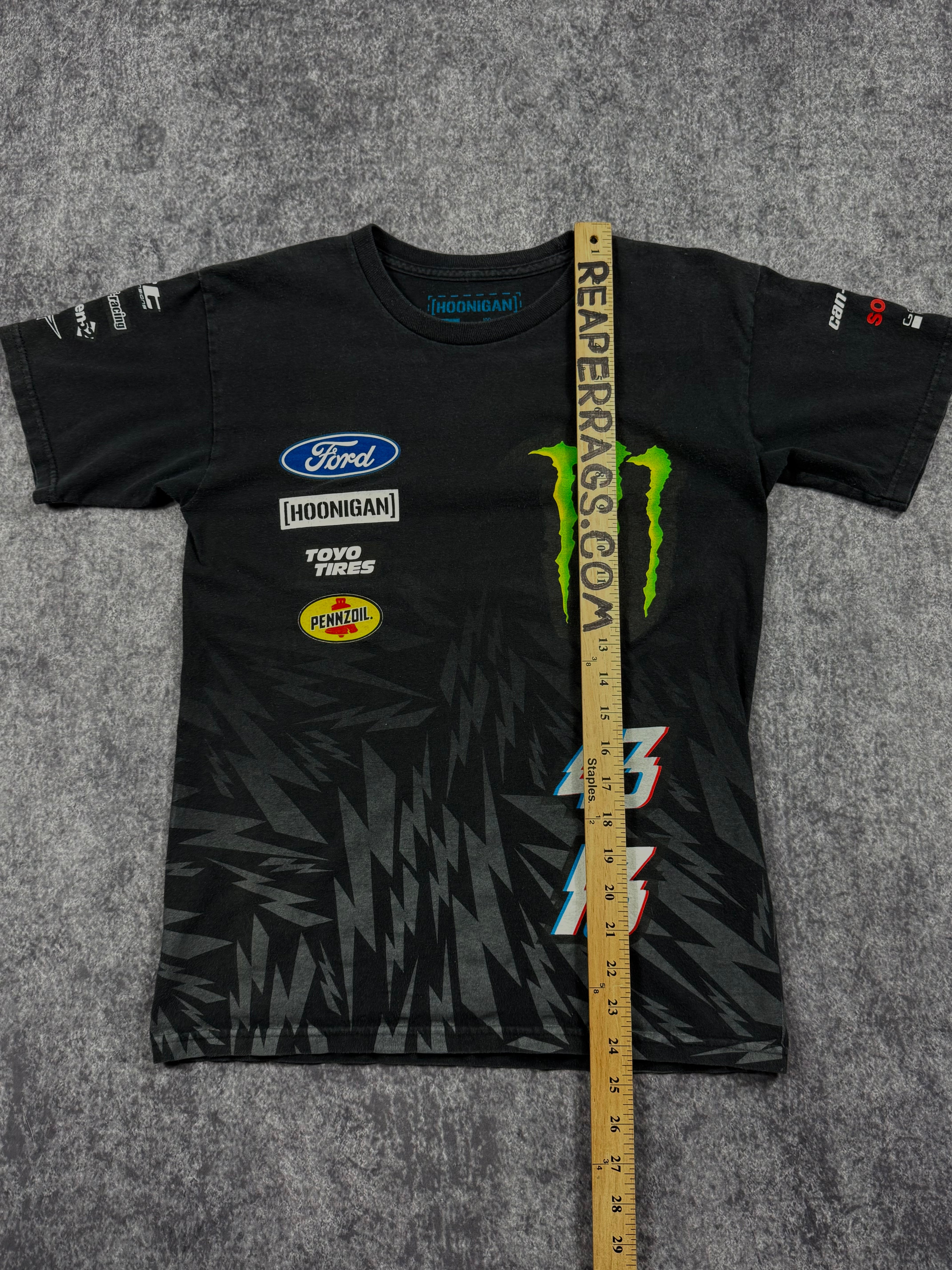 (rare) 2000s Hoonigan x Monster Energy Shirt (S)
