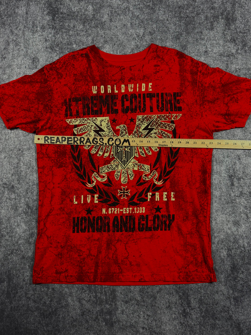 2000s xtreme couture shirt (XL)