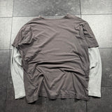 2000s MMA Elite Layered Long Sleeve Shirt (L)