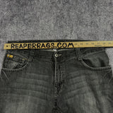 2000s southpole yellow tab jeans (36x29)