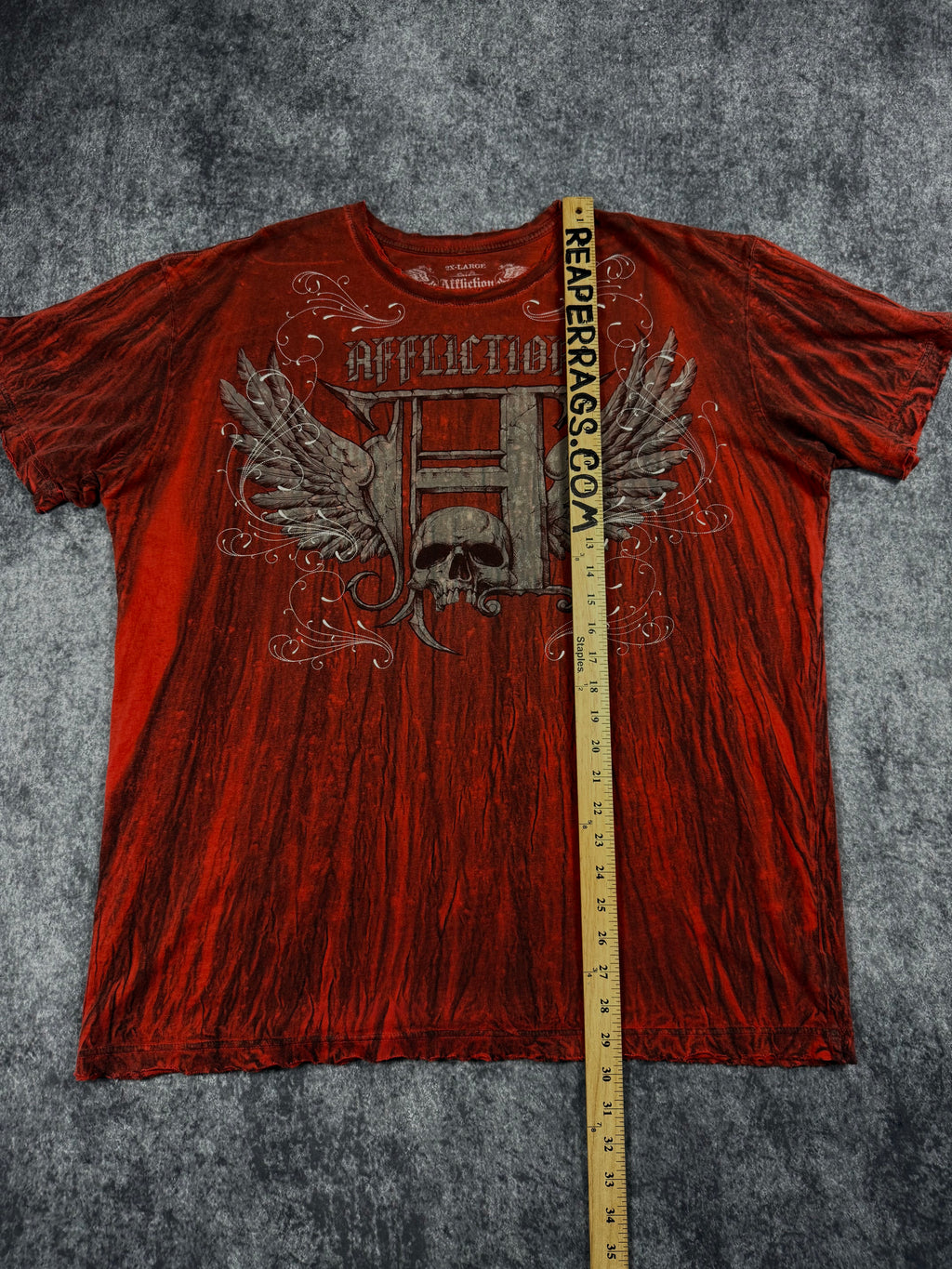 (rare) 2000s affliction shirt (XXL)