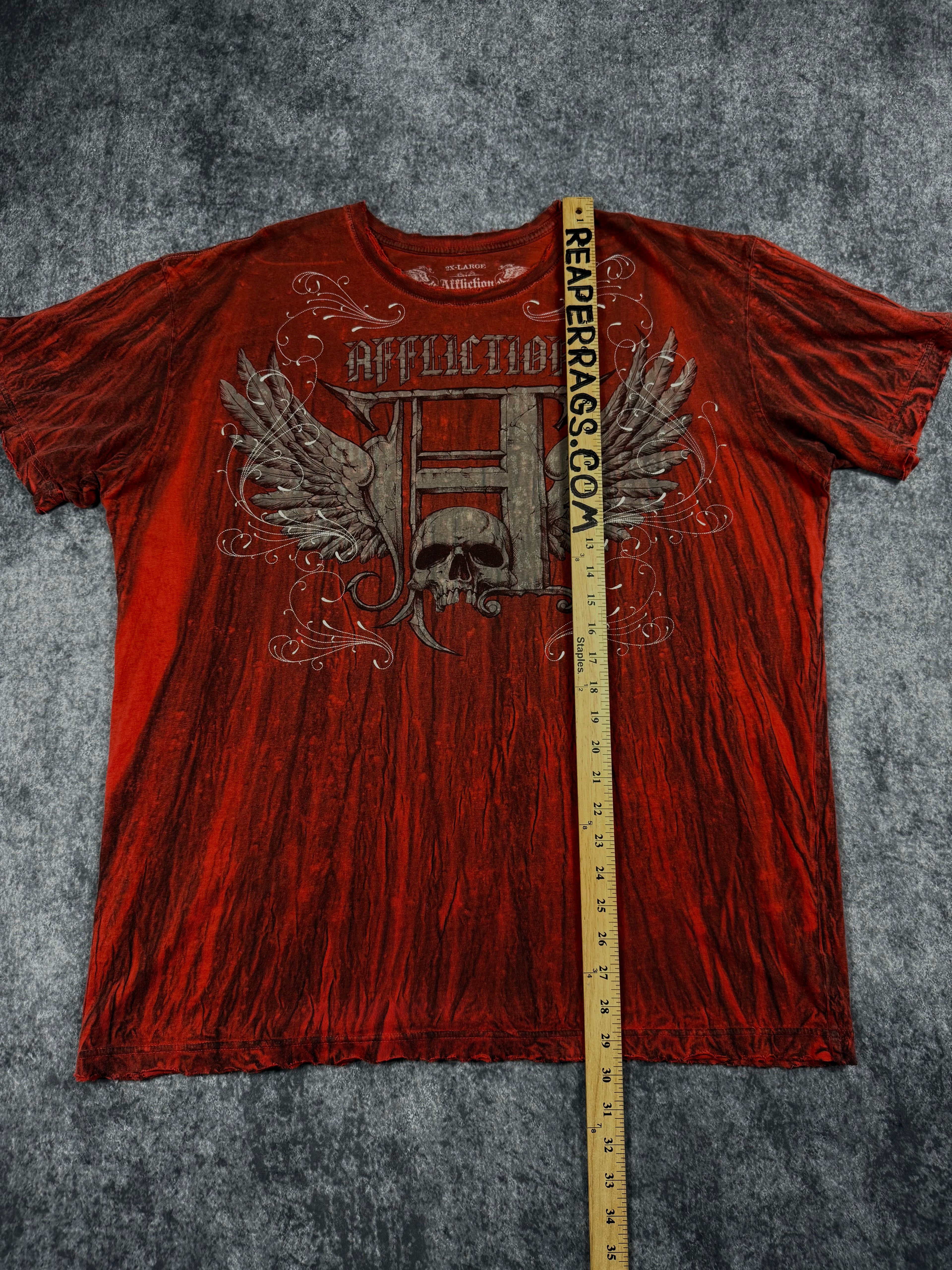 (rare) 2000s affliction shirt (XXL)