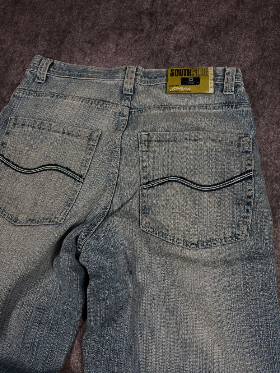 (rare) 2000s southpole black tab jeans (34x32)