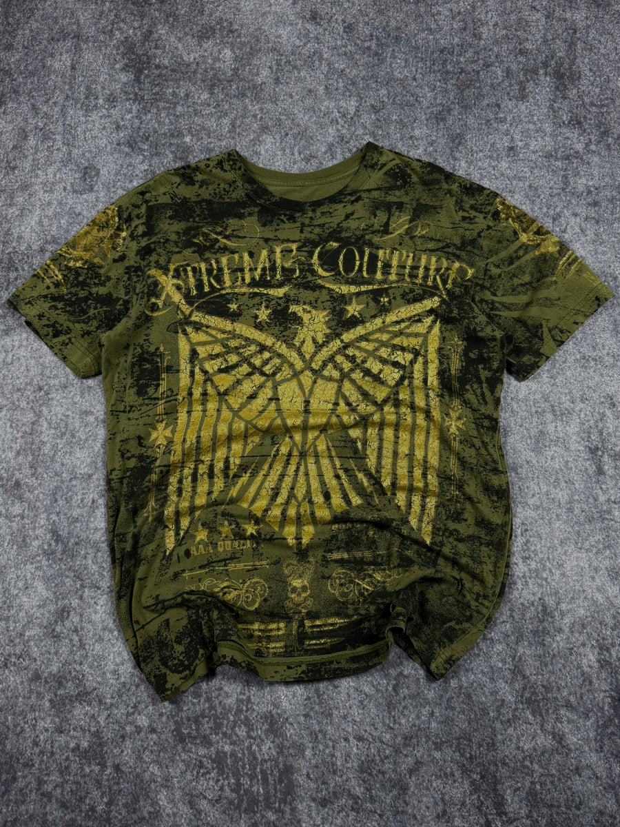 2000s xtreme couture shirt (L)