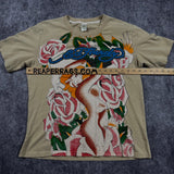 (rare) 2000s distressed ed hardy shirt (M)