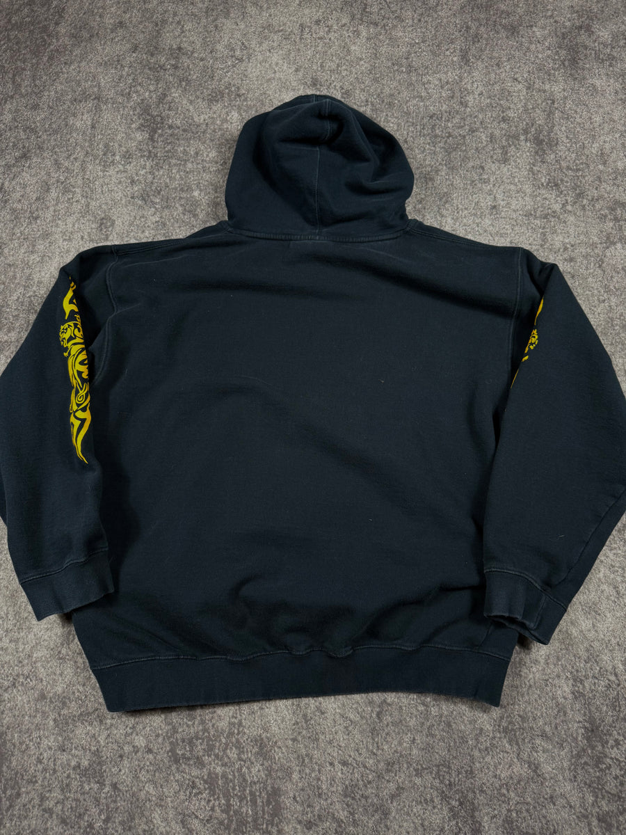 (rare) 2000s tribal hoodie (xxl)