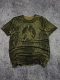 (rare) 2000s affliction x aficionados shirt (L)