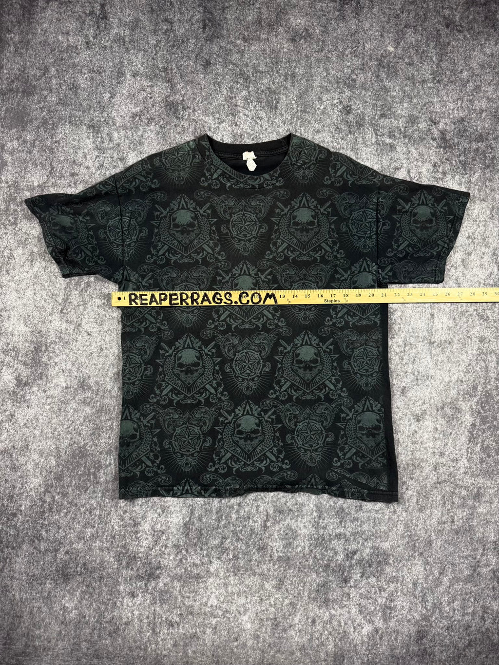 2000S SKULL SHIRT (L)