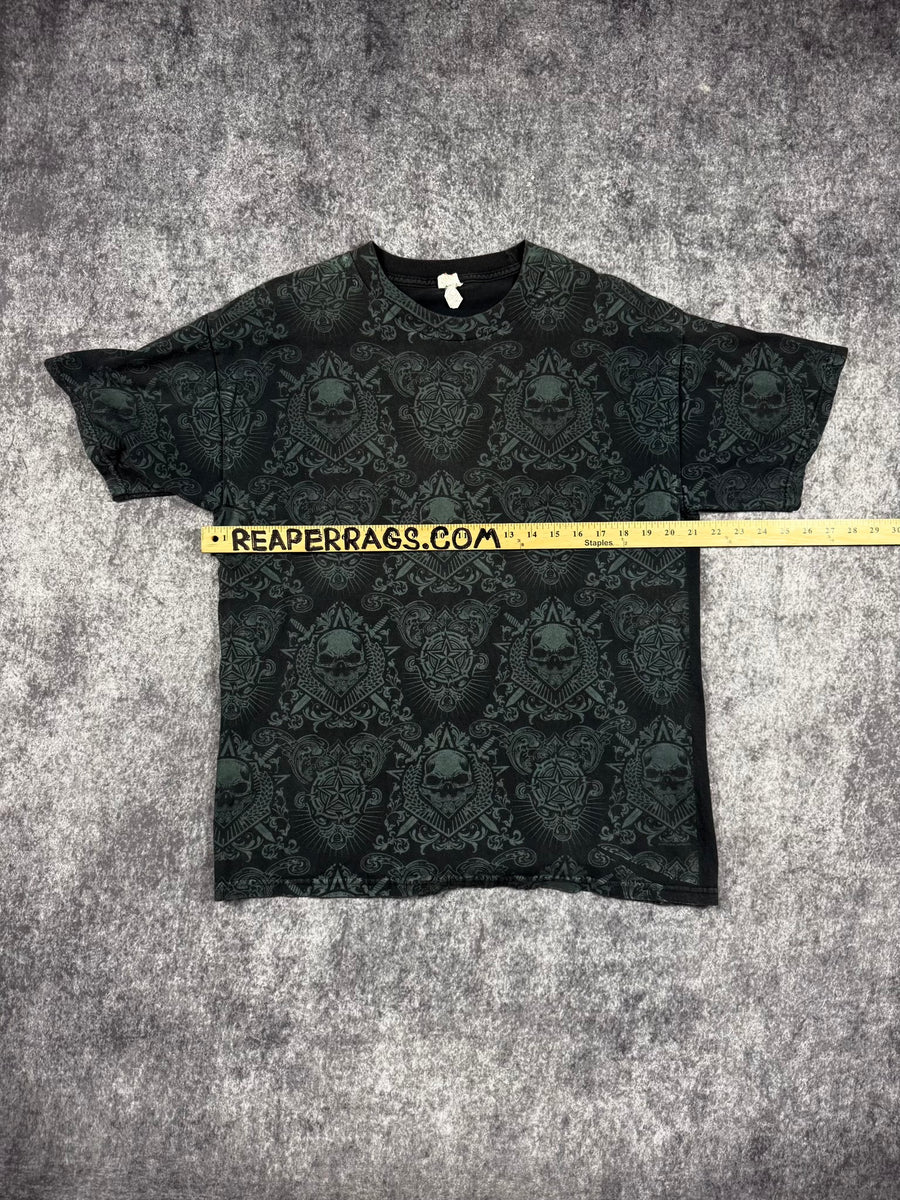 2000S SKULL SHIRT (L)