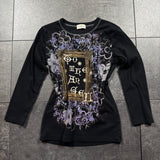 Women’s 2000s Grunge Long Sleeve Shirt (S)