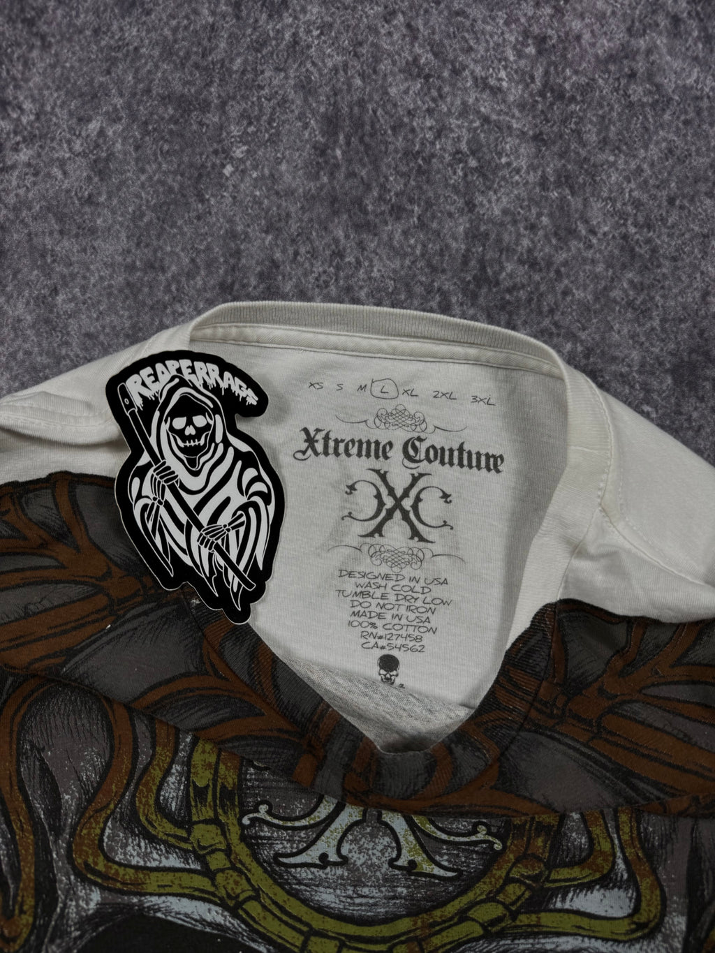 (rare) 2000s xtreme couture shirt (L)