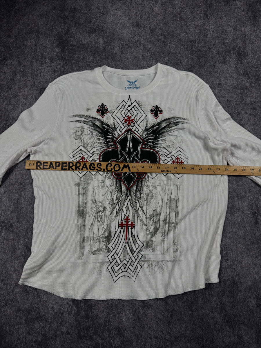 (rare) 2000s faded glory thermal (XL)