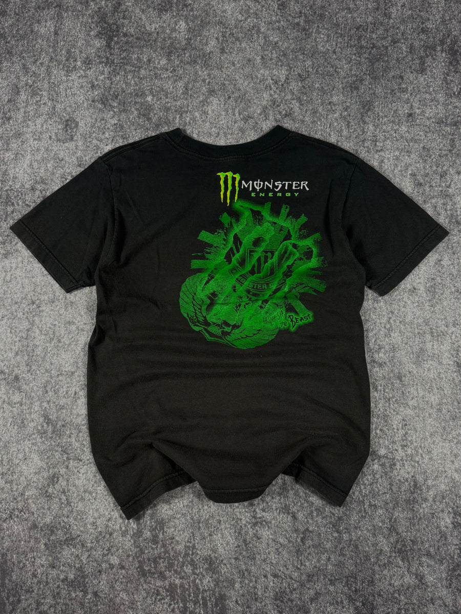 (rare) 2000s monster energy shirt (XS)