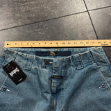 (rare) Deadstock 2000s Girbaud Shuttle Strap Jeans (32x32)