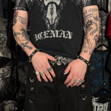 Single Row Spiked Bracelet