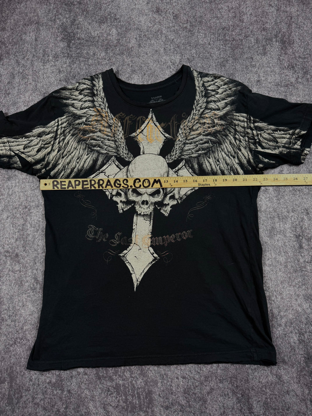 (rare) 2000s affliction x fedor shirt (XL)