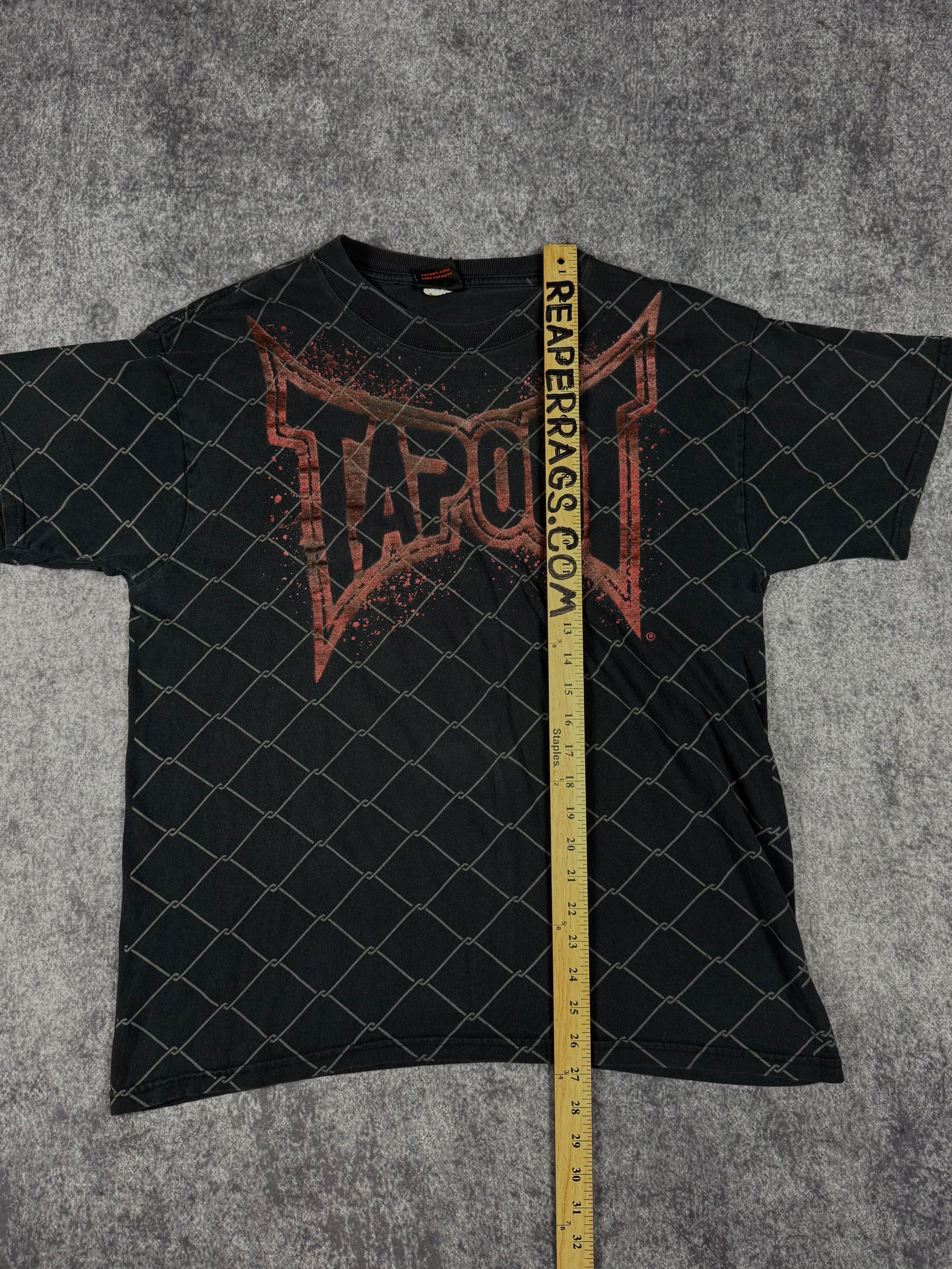(rare) 2000s tapout chrome shirt (L)