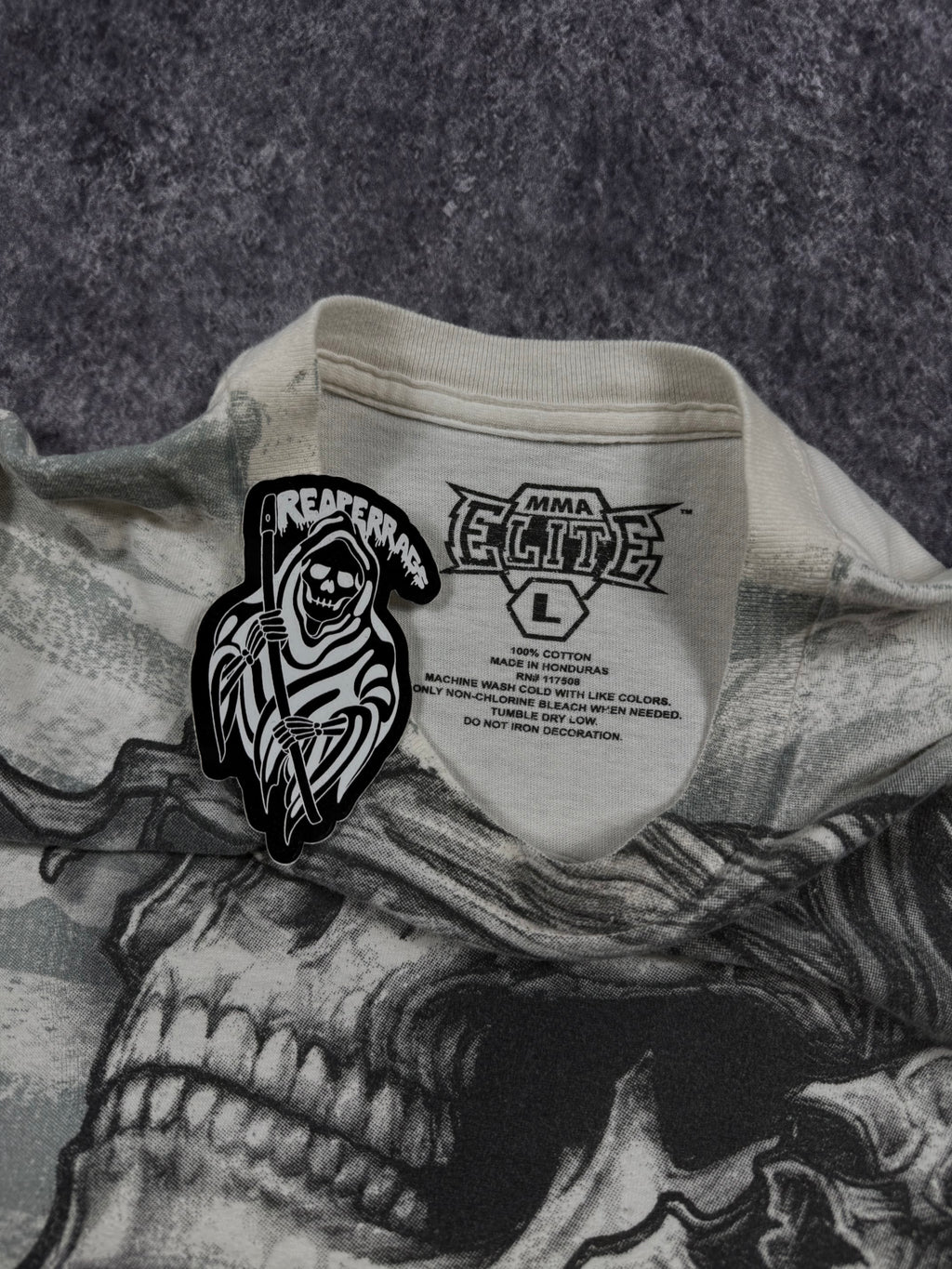 (rare) 2000s mma elite shirt (L)
