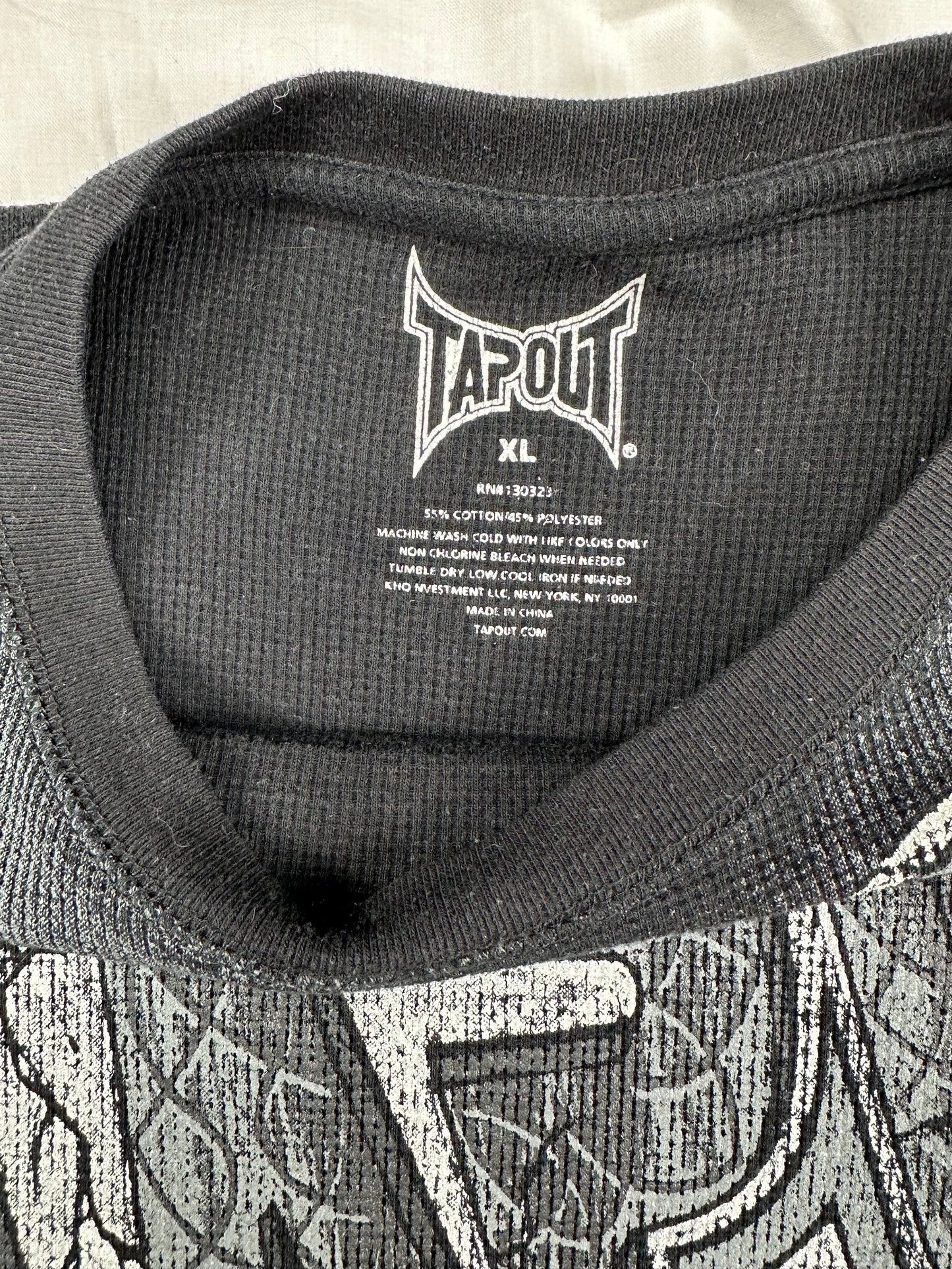 Tapout Lightning Thermal Long Sleeve Shirt (L)