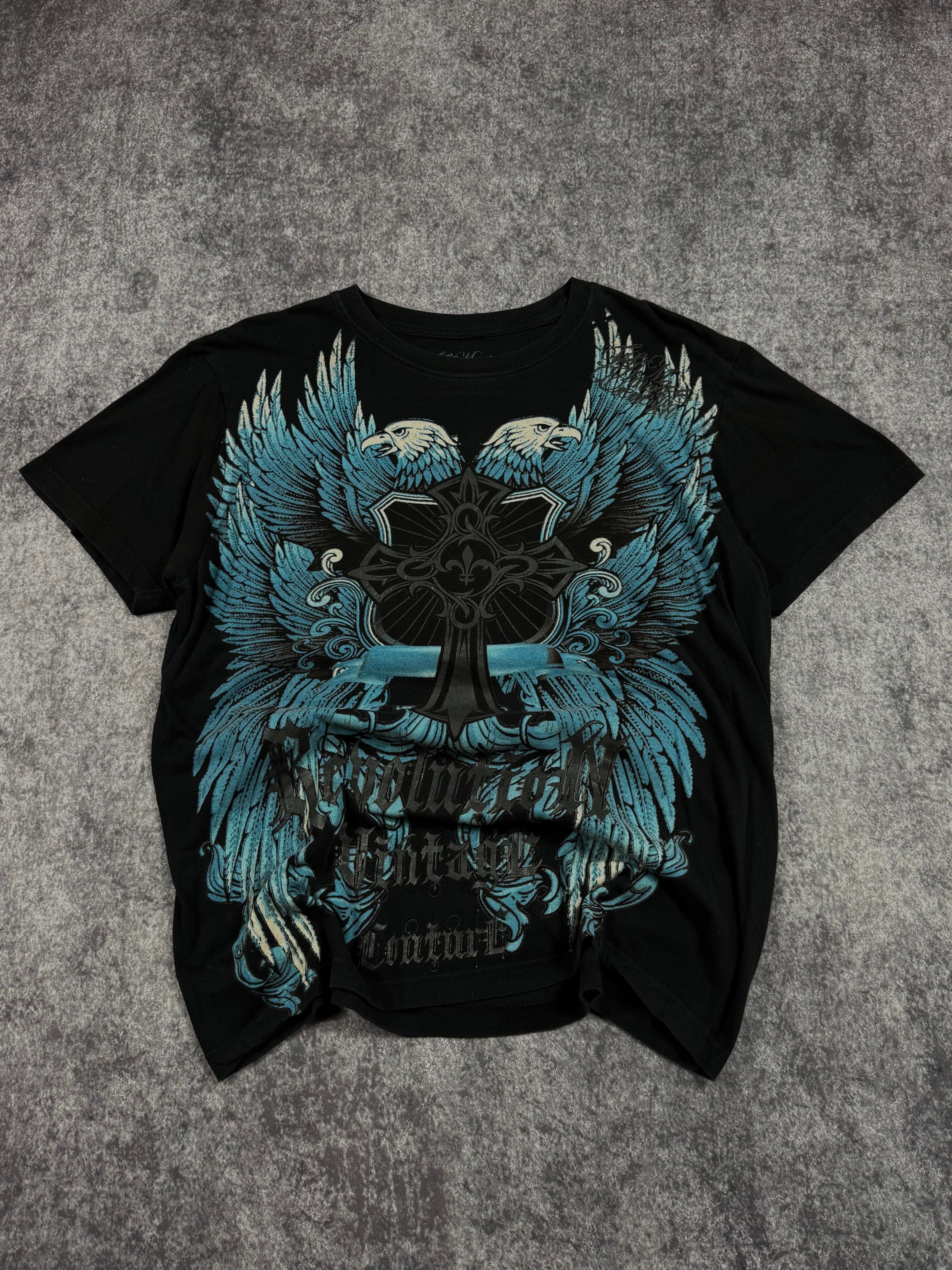 (rare) 2000s couture shirt (L)