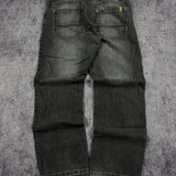 2000s southpole yellow tab jeans (36x29)