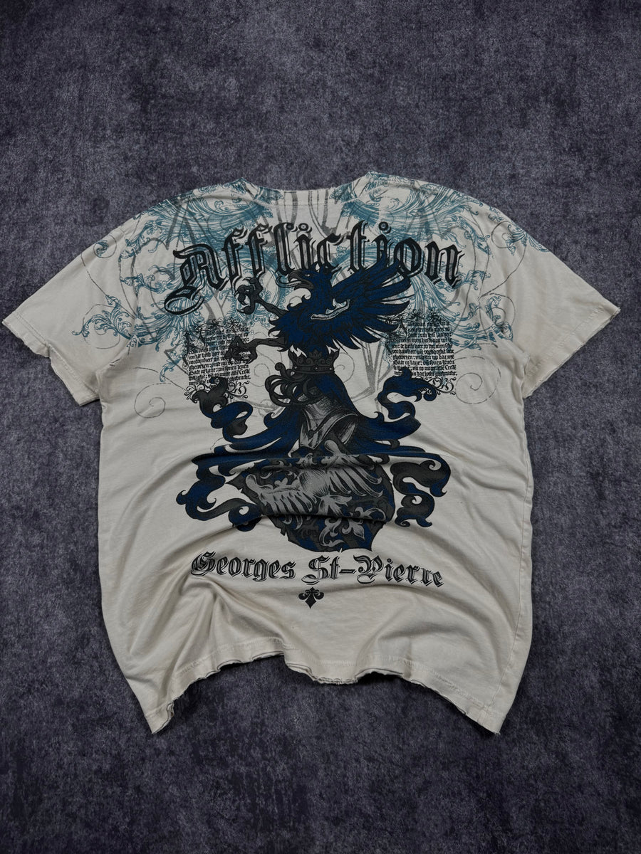 (rare) 2000s affliction x rush shirt (L)