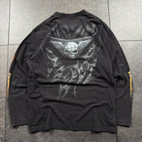 2000s Spiral Long Sleeve Shirt (M)