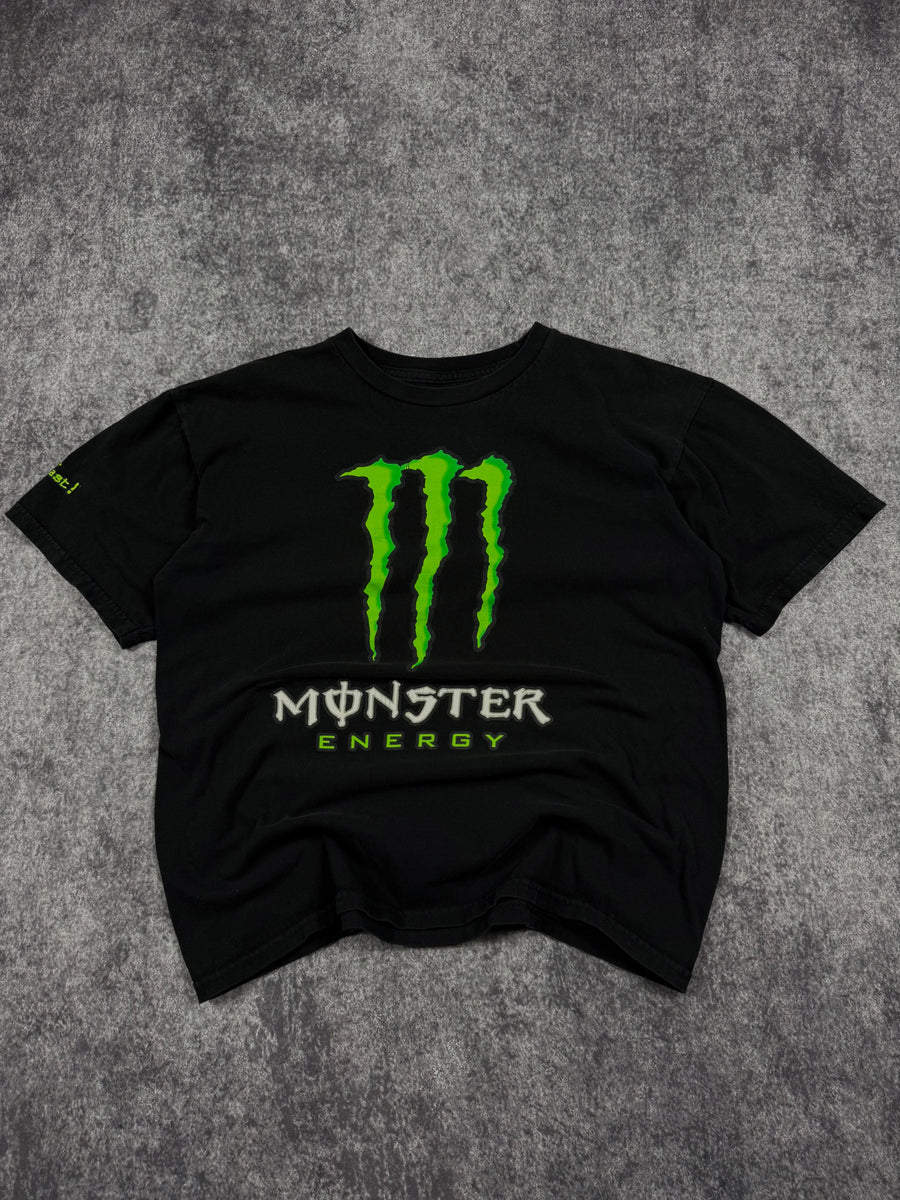 (rare) 2000s monster energy shirt (M)