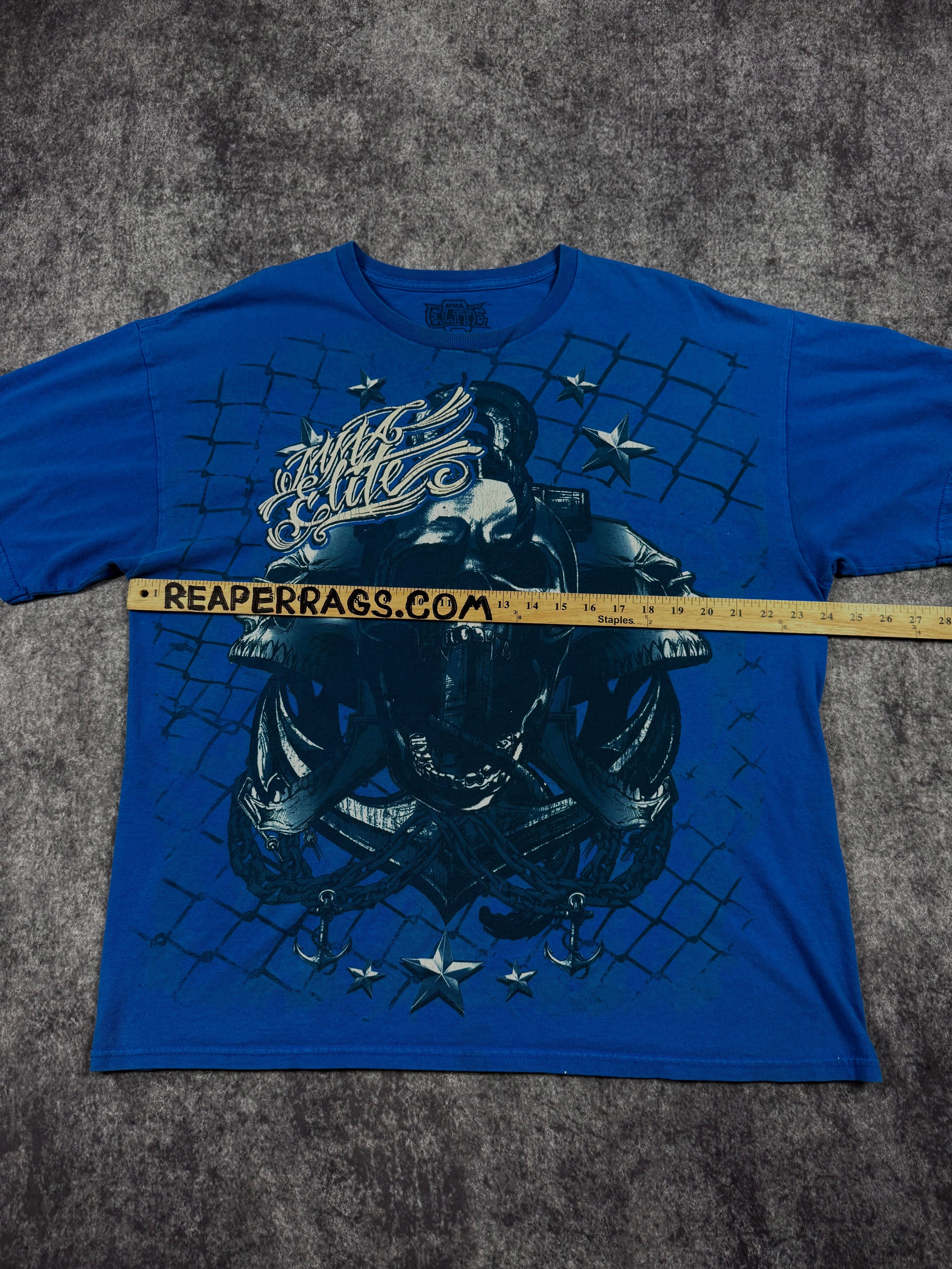 (rare) 2000s mma elite shirt (XL)