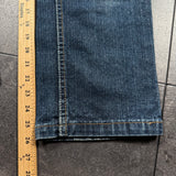 (rare) 2000s Southpole Embroidered Black Tab Jeans (28x26)