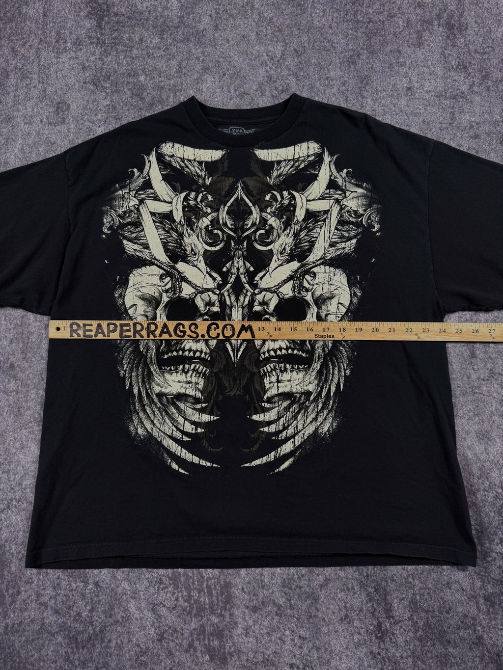 (rare) 2000s mma elite shirt (XL)