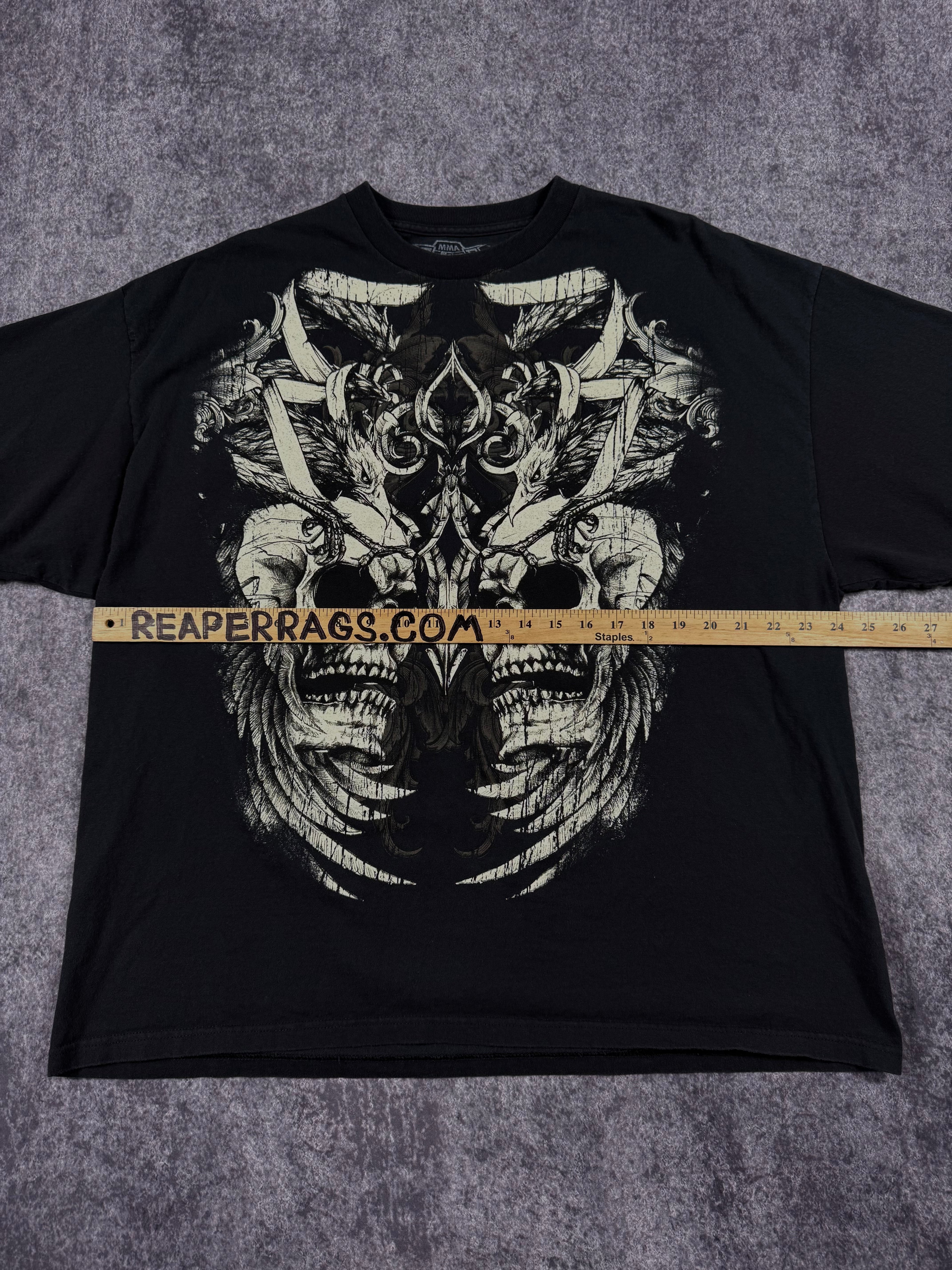 (rare) 2000s mma elite shirt (XL)