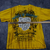 (rare) 2000s attitude gold shirt (XL)