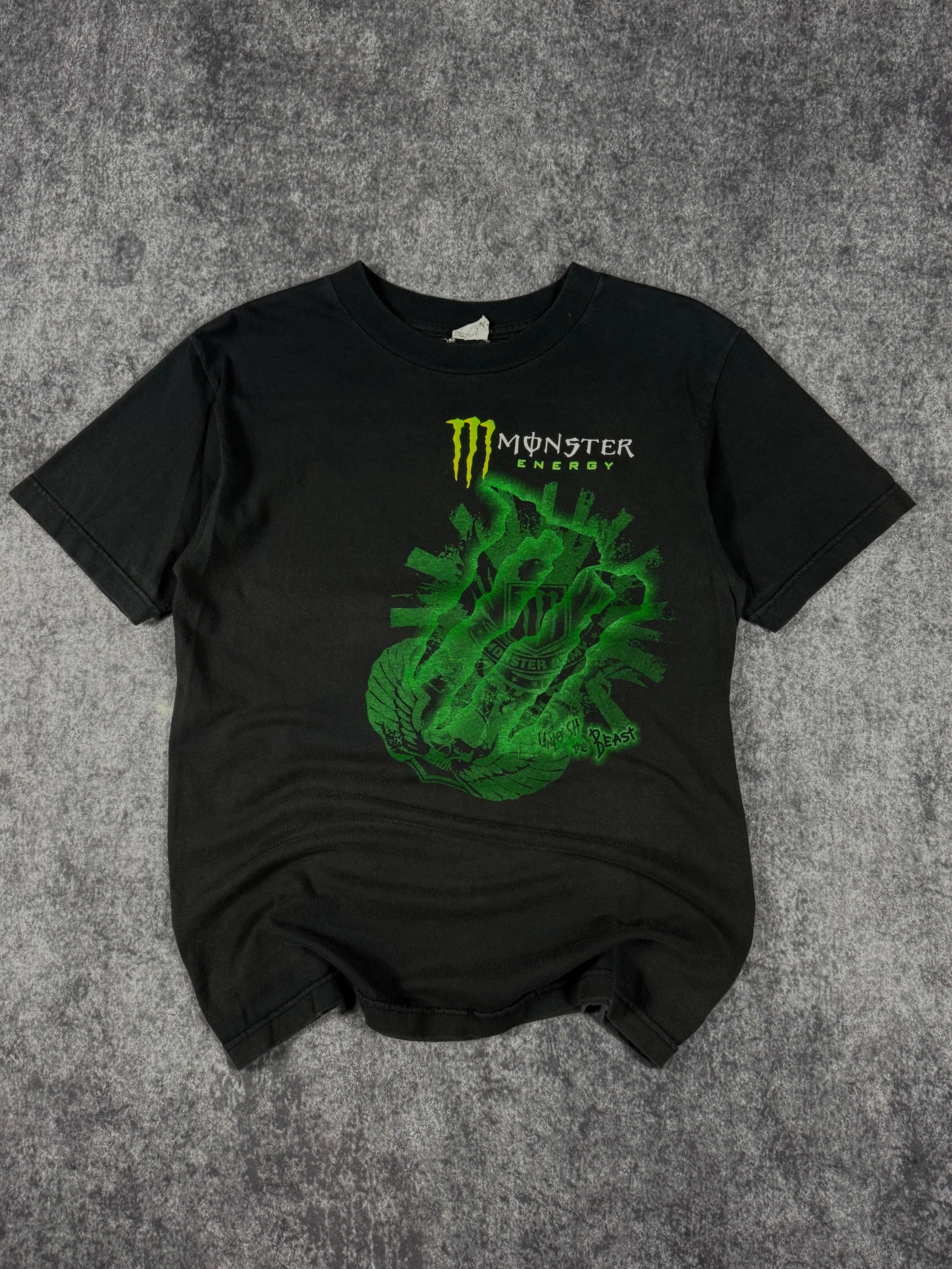 (rare) 2000s monster energy shirt (XS)