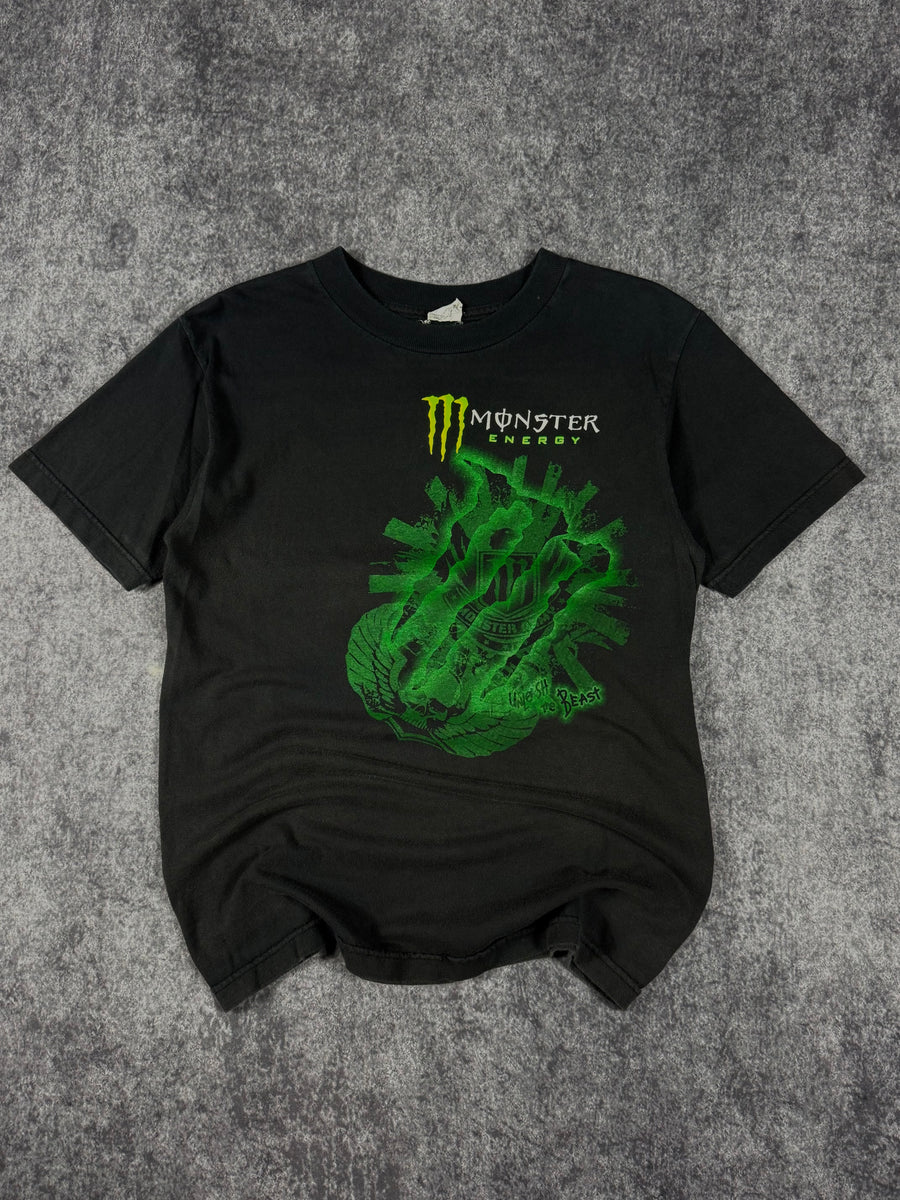 (rare) 2000s monster energy shirt (XS)