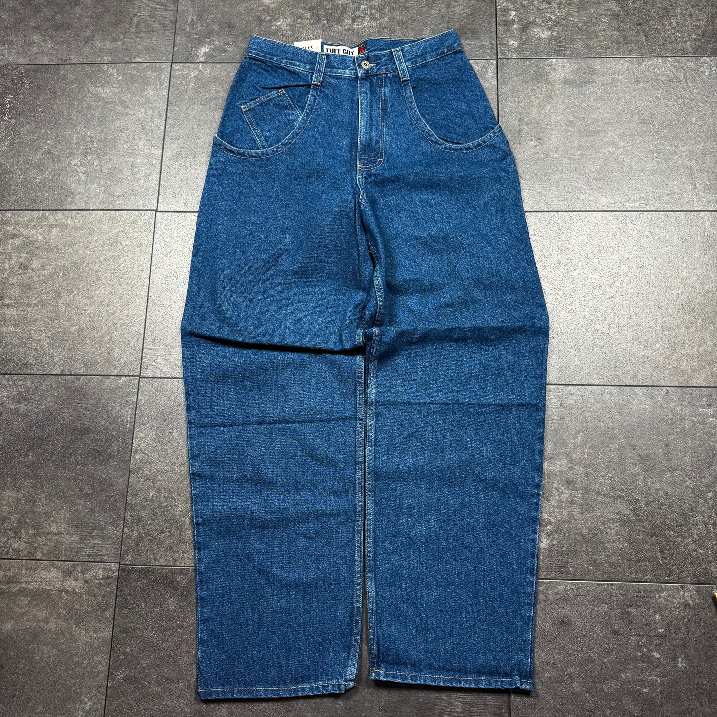 Y2K JNCO Style Tuff Guy Baggy Jeans (30x31)