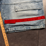 Deadstock Marithe Francois Girbaud Shuttle Strap Jorts (40)